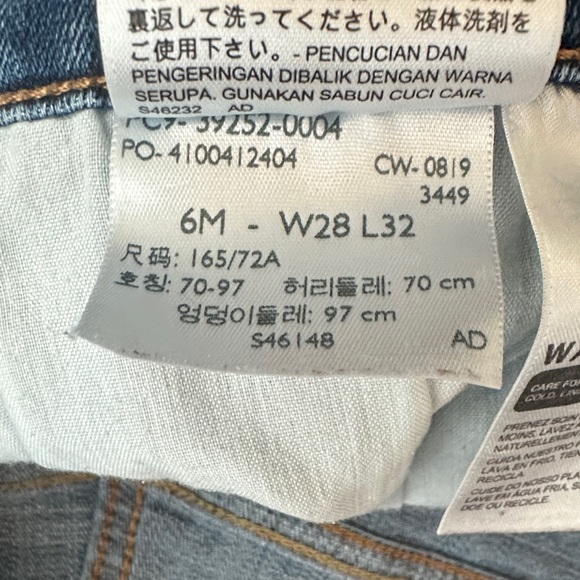 LEVI’S Classic Fit Boot Cut SZ 6 Blue Women's Jeans - Picture 5 of 8